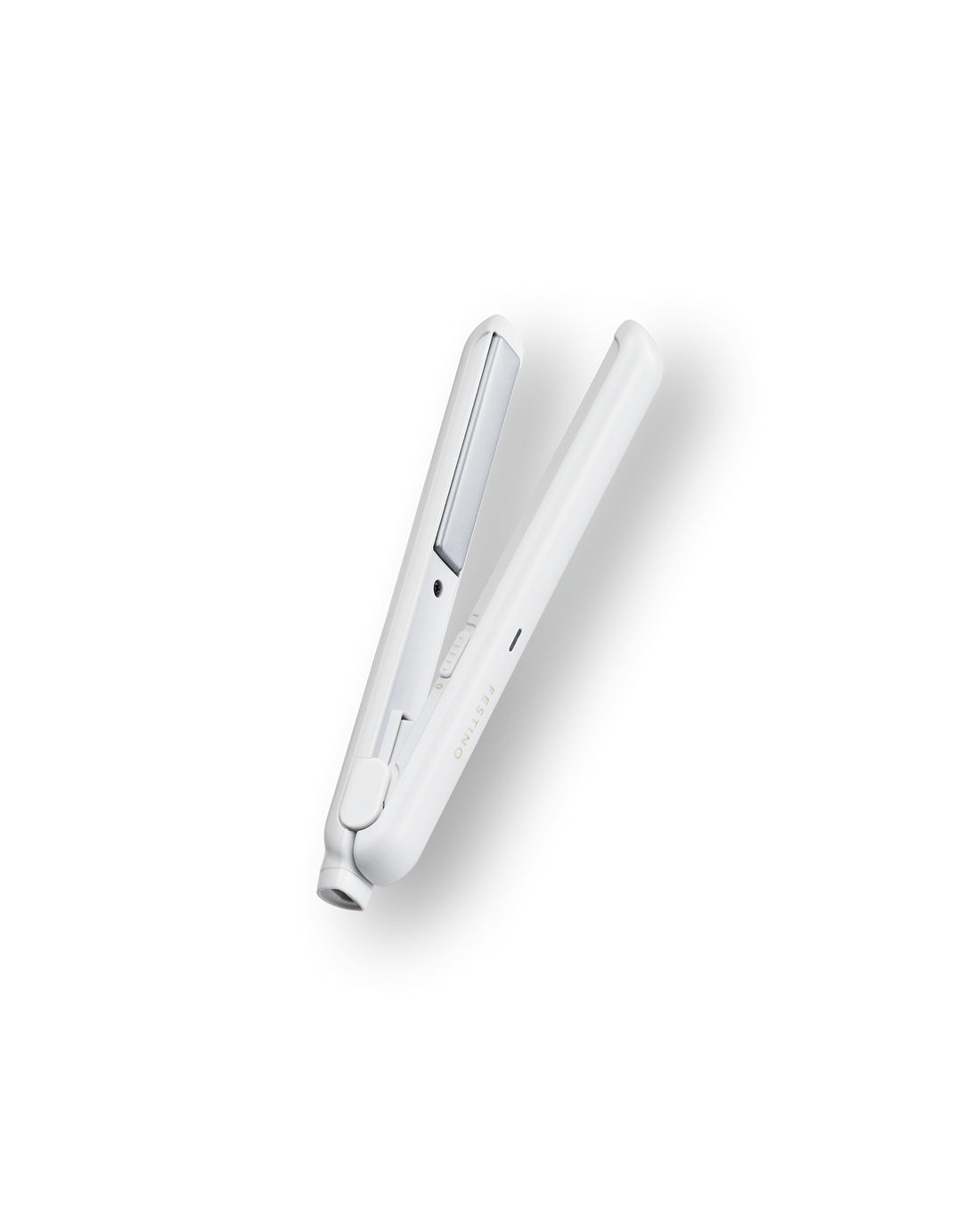 フェスティノ USB スタイリング ヘアアイロン ホワイト