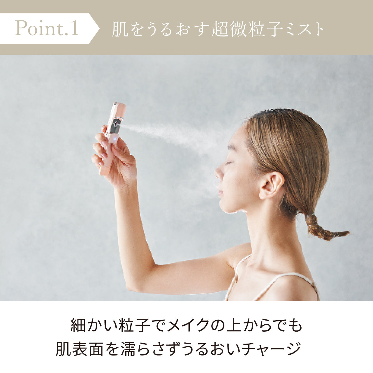 充電式 フェイシャル ハンディミスト