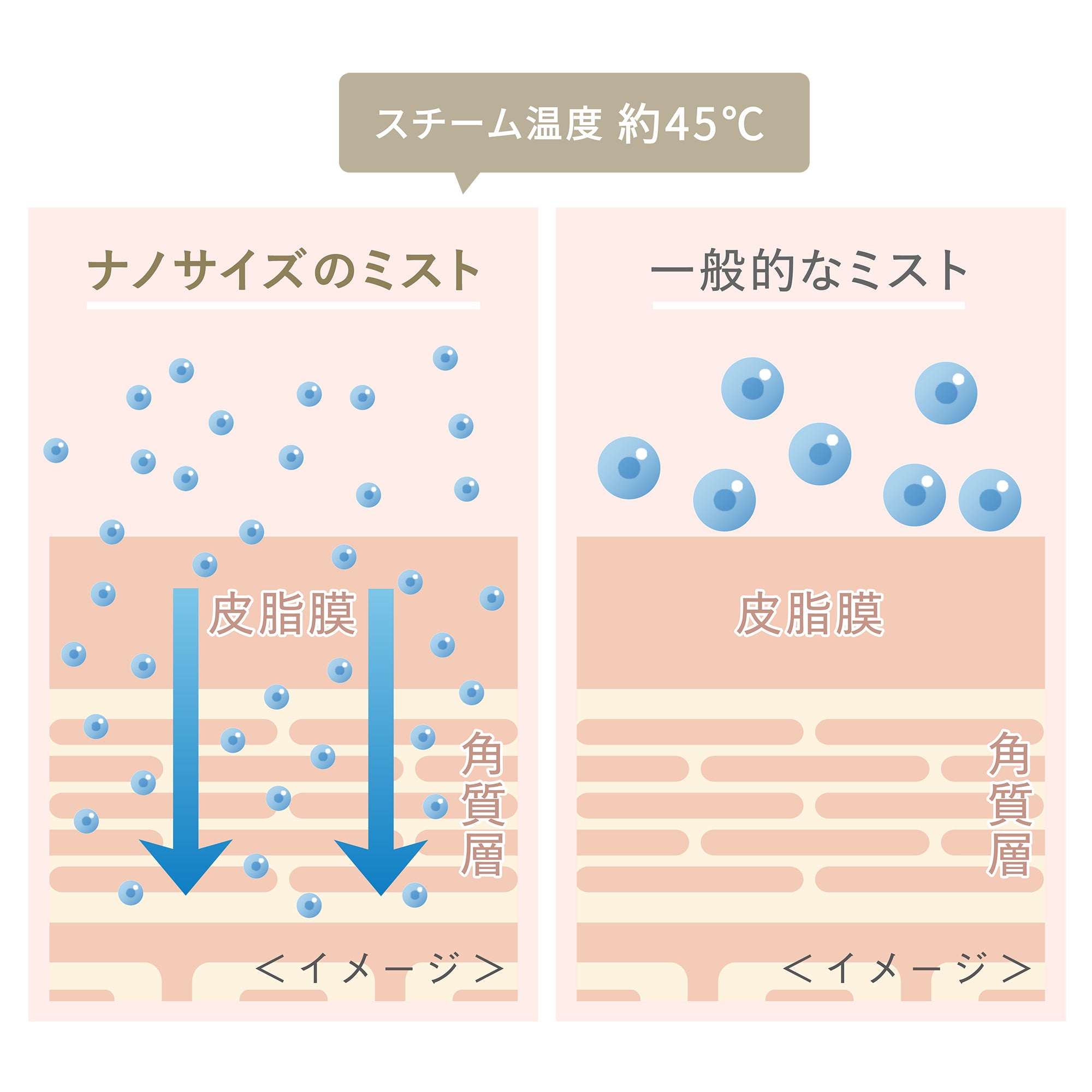 フェイシャル クレンジング ナノスチーマー | FESTINO フェスティノ