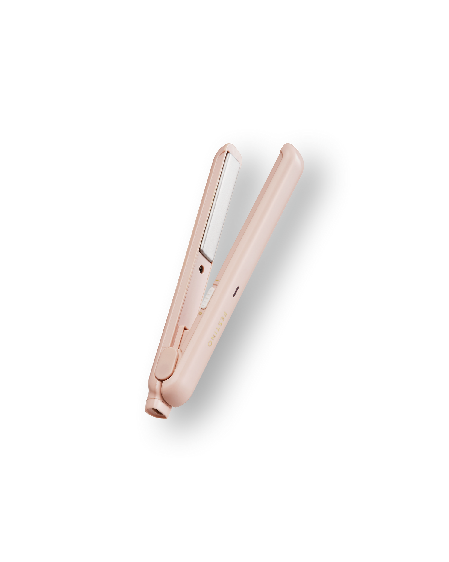 フェスティノ USB スタイリング ヘアアイロン ピンク