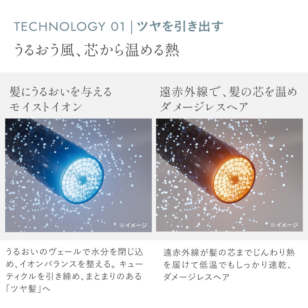 ［特典付］ツヤモイスト® ドライヤー LIGHT
