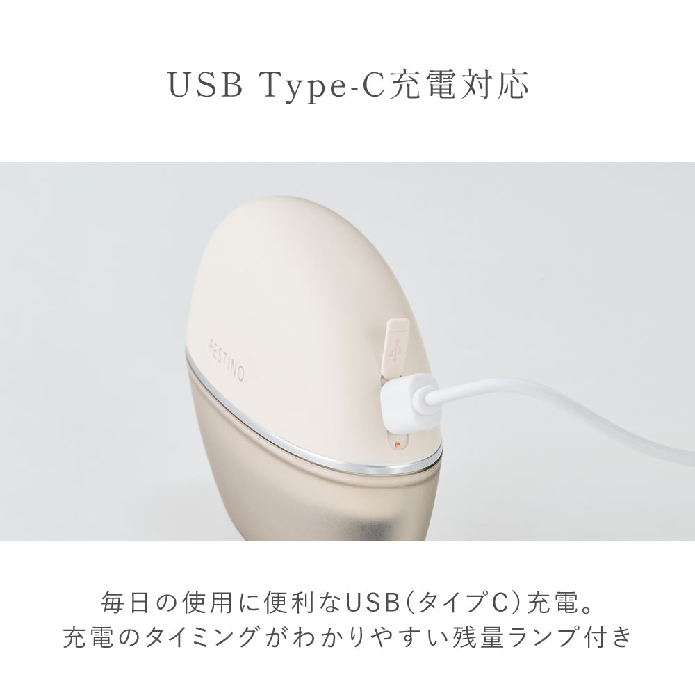 ［特典付］充電式 スナップ ヒーターブラシ