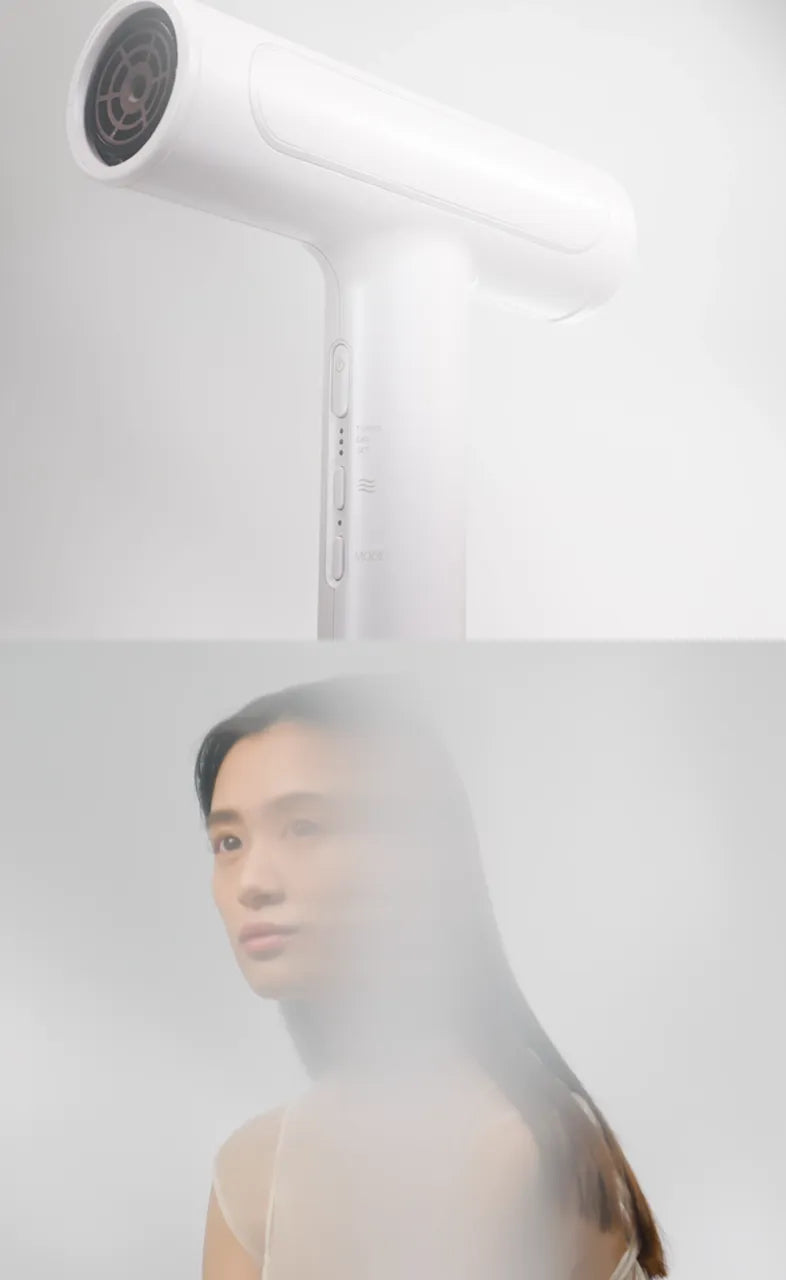 ツヤモイスト® ドライヤー Re｜この髪は、反射する。速乾・軽量・ツヤ